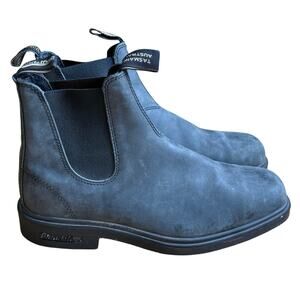 Blundstone 1308 Rustic Black Chisel Toe Boots AU/UK 9.5 | US 10.5